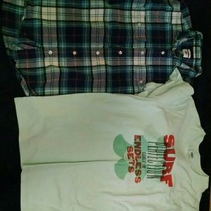 2 Old Navy shirts.